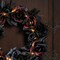 Creepy Halloween Skull and Dead Roses Wreath Decoration 23 1/2 Inches